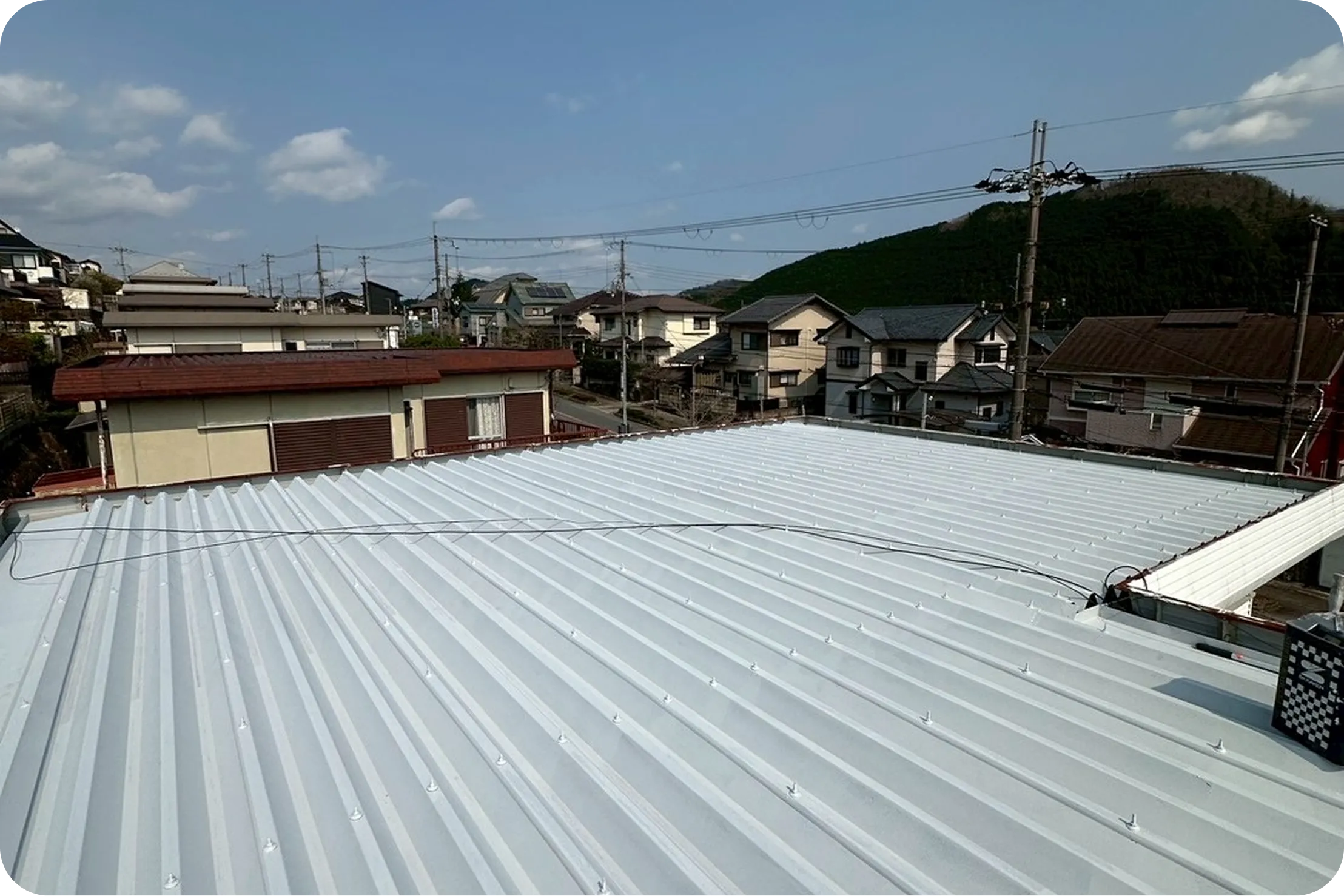 奈良県宇陀市　K様邸　（折板屋根：金属） AFTER